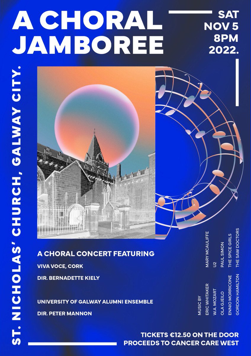 petermannion's tweet photo. Concert tomorrow - Saturday Nov 5th in St Nicholas Church 7:30pm. 

A wonderful selection of choral music awaits the audience https://t.co/VyWmFzd9hk