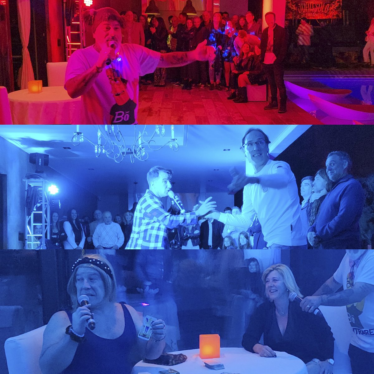 WorldMusicBA's tweet image. Presentamos a @OriginalPachu , @Pichustraneo67 y @NazarenoMotola en Ituzaingó. Ante más de 60 asistentes, nos encargamos de todo el equipamiento técnico y la musicalización con DJ.
►El Evento: worldmusicba.com/pachu-pichu-y-…
_
#PachuPeña #PichuStraneo #NazarenoMottola #humoristas