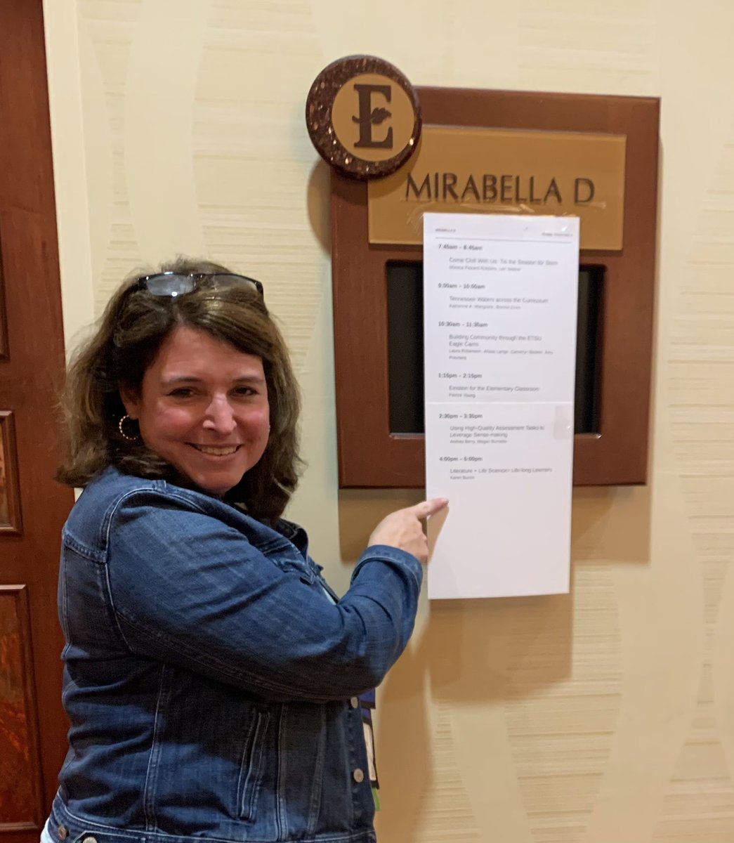 Fun time presenting at TSTA science Conference! <a href="/TowneAcres_JCS/">Towne Acres School</a> <a href="/jcityTNschools/">JohnsonCitySchools</a>