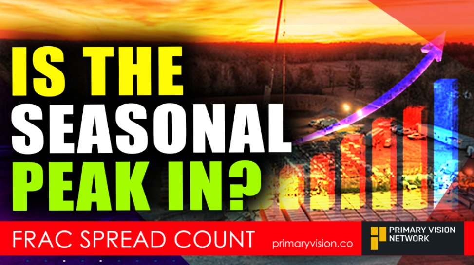 PrimaryVision's tweet photo. Is the Seasonal Peak In? - Frac Spread Count - With @markfny
https://t.co/NauOenBV8K
#fracspreadcount #globaleconomy #crudeoil #aramco #fsc #laborforce #laborrate https://t.co/38orwElzoK