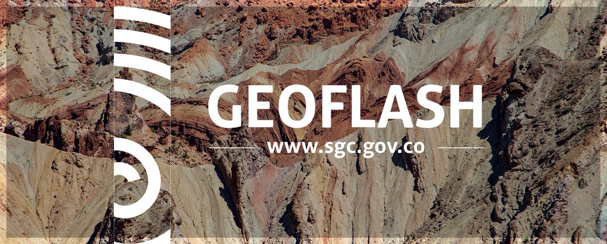 sgcol's tweet photo. #SGCGeoflash - Los invitamos a consultar el Geoflash del 4 de noviembre de 2022 en el siguiente enlace: https://t.co/SU6hBZla1q -  No olvides enviar tus comentarios a comunicaciones@sgc.gov.co https://t.co/83R4GoVjyr