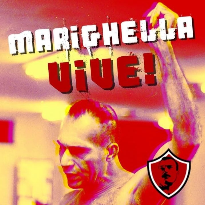 BMarighella's tweet photo. "Nessa noite em São Paulo um anjo vai morrer
Por mim e por você, por ter coragem de dizer"

Hoje a morte de Carlos Marighella completa 53 anos. Sua luta incansável contra a Ditadura Militar e por um mundo mais justo jamais será esquecida. https://t.co/ZKH7ORaUux