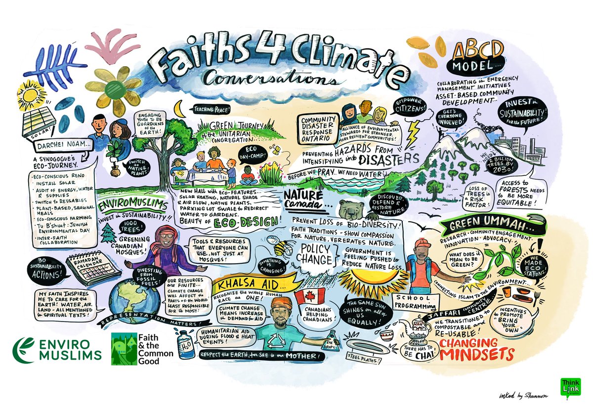 It was an honour to attend Faiths4Climate Conversations where I spoke about <a href="/greenummah/">Green Ummah</a>'s initiatives and moderated a panel with incredible faith-inspired climate activists. Thank you <a href="/EnviroMuslims/">EnviroMuslims</a> and <a href="/FaithCommonGood/">FaithCommonGood</a> for putting together an amazing interfaith event!