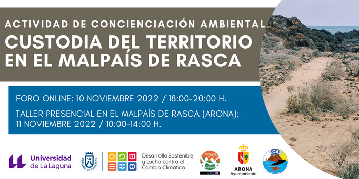 Actividad de concienciación ambiental de custodia del territorio en el Malpaís de Rasca

más info: ull.es/portal/agenda/…