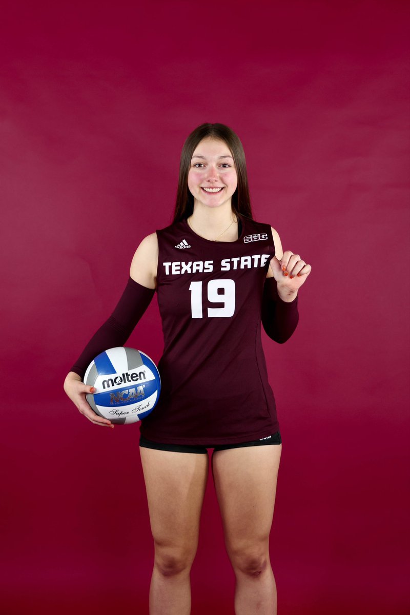 I am beyond excited to announce my verbal commitment to play D1 volleyball and further my academic career at Texas State University. Eat ‘em up, Cats!! 😻 <a href="/OCathletics1819/">O’Connor HS Athletics</a> @ocvb_2022 <a href="/SAJuniorsVB/">San Antonio Juniors Volleyball</a> <a href="/TexasStateVball/">Texas State Volleyball</a>