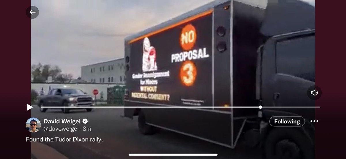 Ryan Grim on Twitter "From Dave’s video, Tudor Dixon supporters