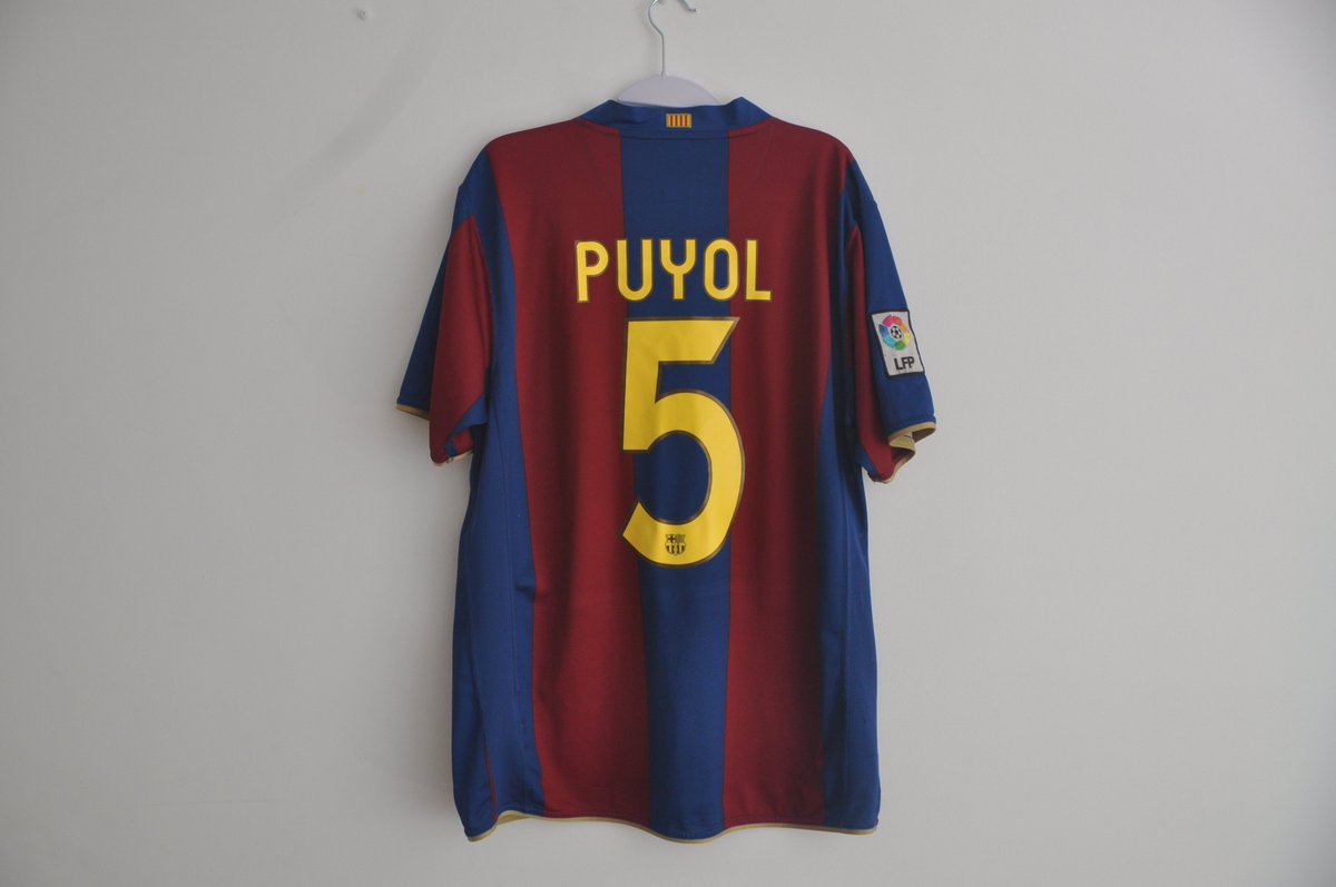 B18Tsubasa's tweet photo. @_FullKitWankers Team: Barcelona
Season: 2007/2008
Type: Home
Name: Puyol
Size: L
Condition: 8/10
Cost: 65€ / 55£

https://t.co/W7Ij9alwow https://t.co/1ll7KYvpwT