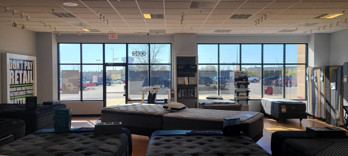 GarretFry2's tweet photo. Have you taken a look at any of our beautiful show rooms lately? This particular lovely view is from our dardienne prarie. #sleeprules #shoplocal 

We have financing options for every walk of life
https://t.co/cGMieEqitG https://t.co/XGolfGdPOm