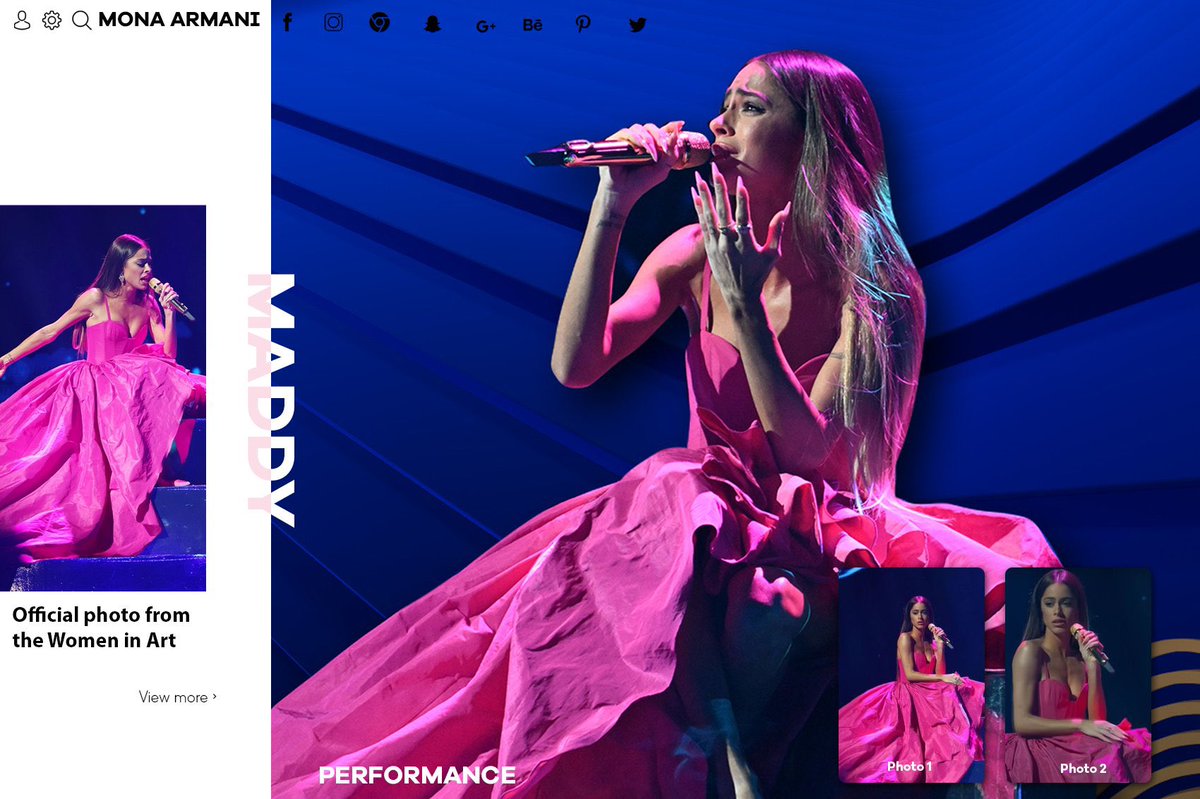 ⁣
        ⋆ ‧ ₊ ˚  𝐈  𓂃  #⃝WOMENINARTS⁣
                                   pictures  ...!
         ⁣
                     Maddy  ... ˎˊ˗⁣