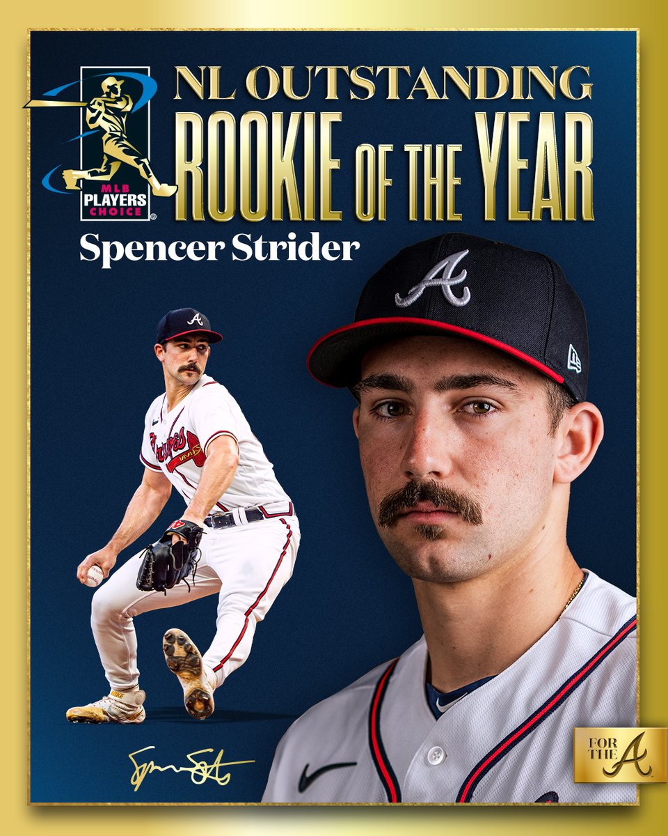 Atlanta Braves on Twitter "The NL Outstanding Rookie of the Year