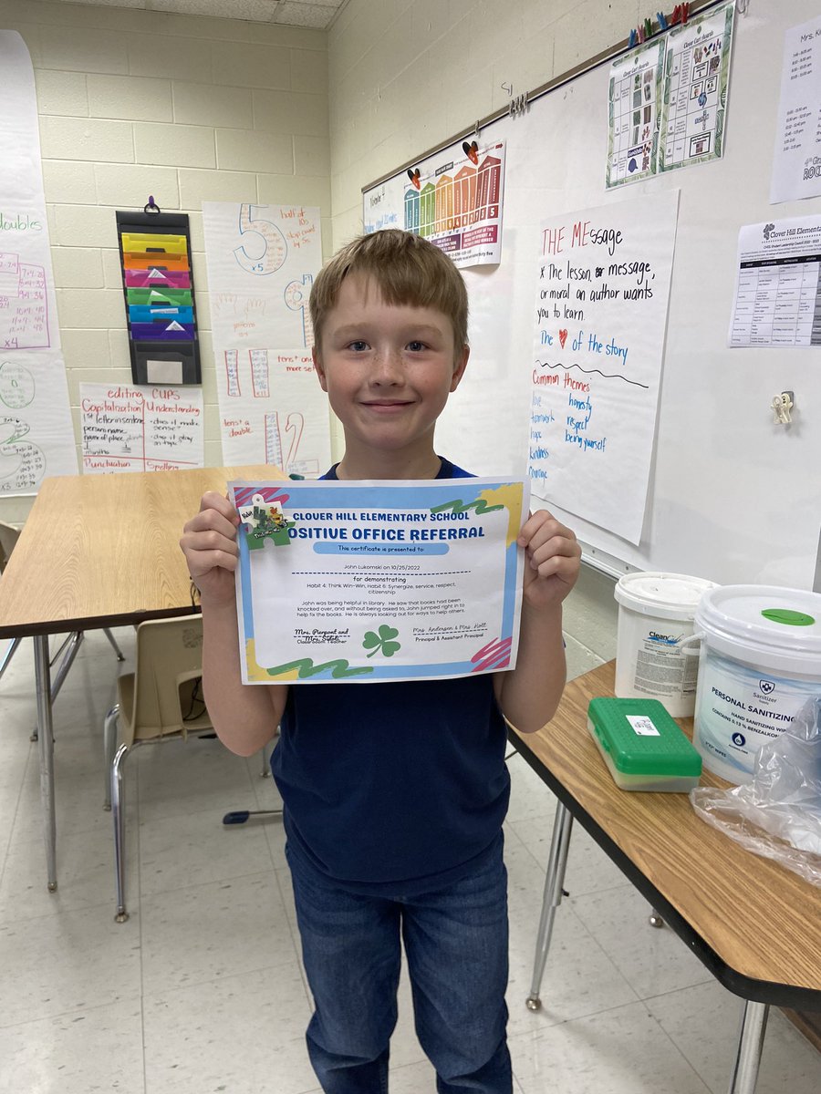 Amanda Holt (@aholt_educ8) on Twitter photo Proud of these 2 leaders! Positive bus and positive office referral! <a href="/CloverHillES/">Clover Hill ES</a> <a href="/KarynAndersen/">Karyn Andersen</a> #oneccps Proud of these 2 leaders! Positive bus and positive office referral! <a href="/CloverHillES/">Clover Hill ES</a> <a href="/KarynAndersen/">Karyn Andersen</a> #oneccps