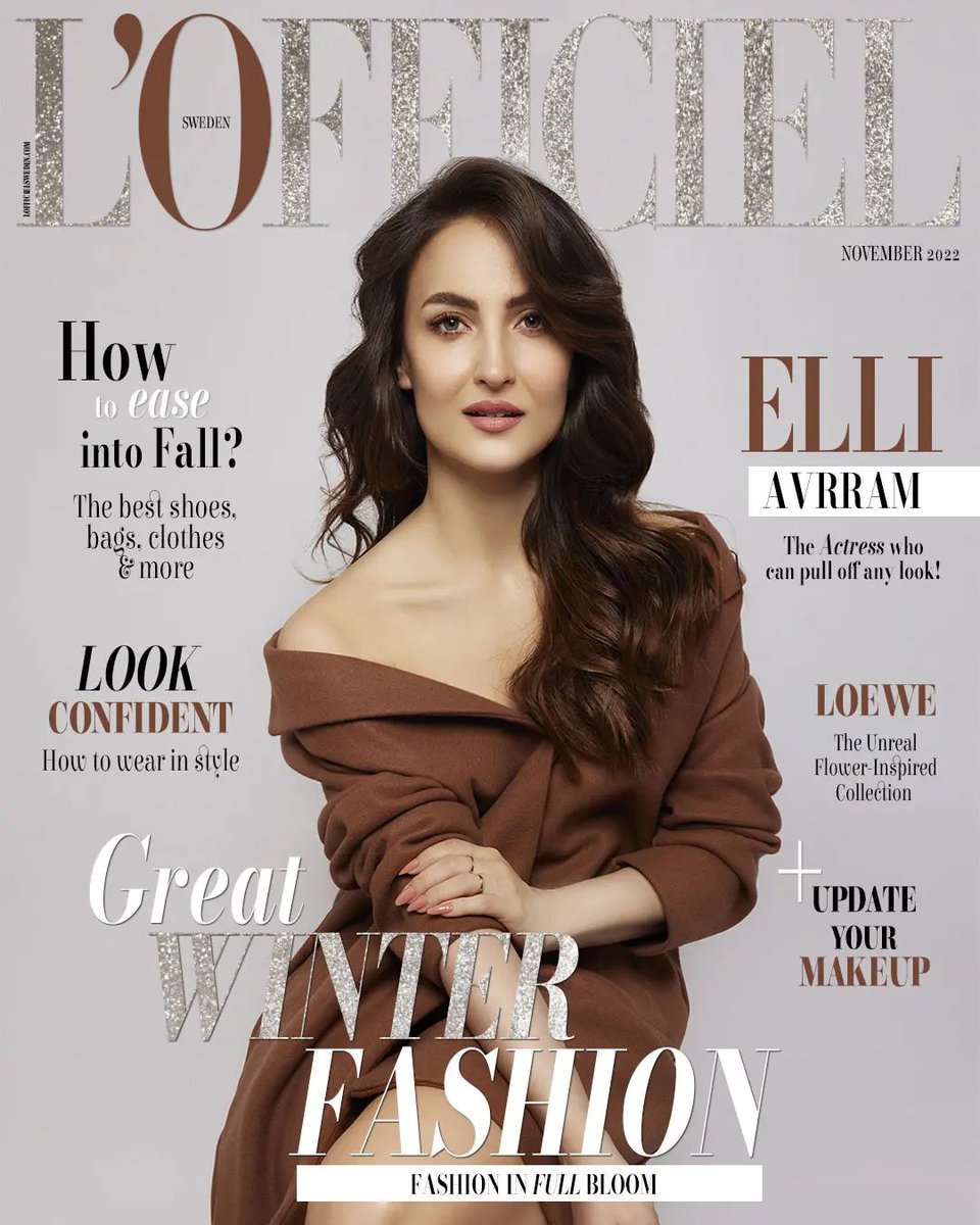 Another cover of the stunning <a href="/ElliAvrRam/">Elli AvrRam</a> - this time across the world #lofficielsweden