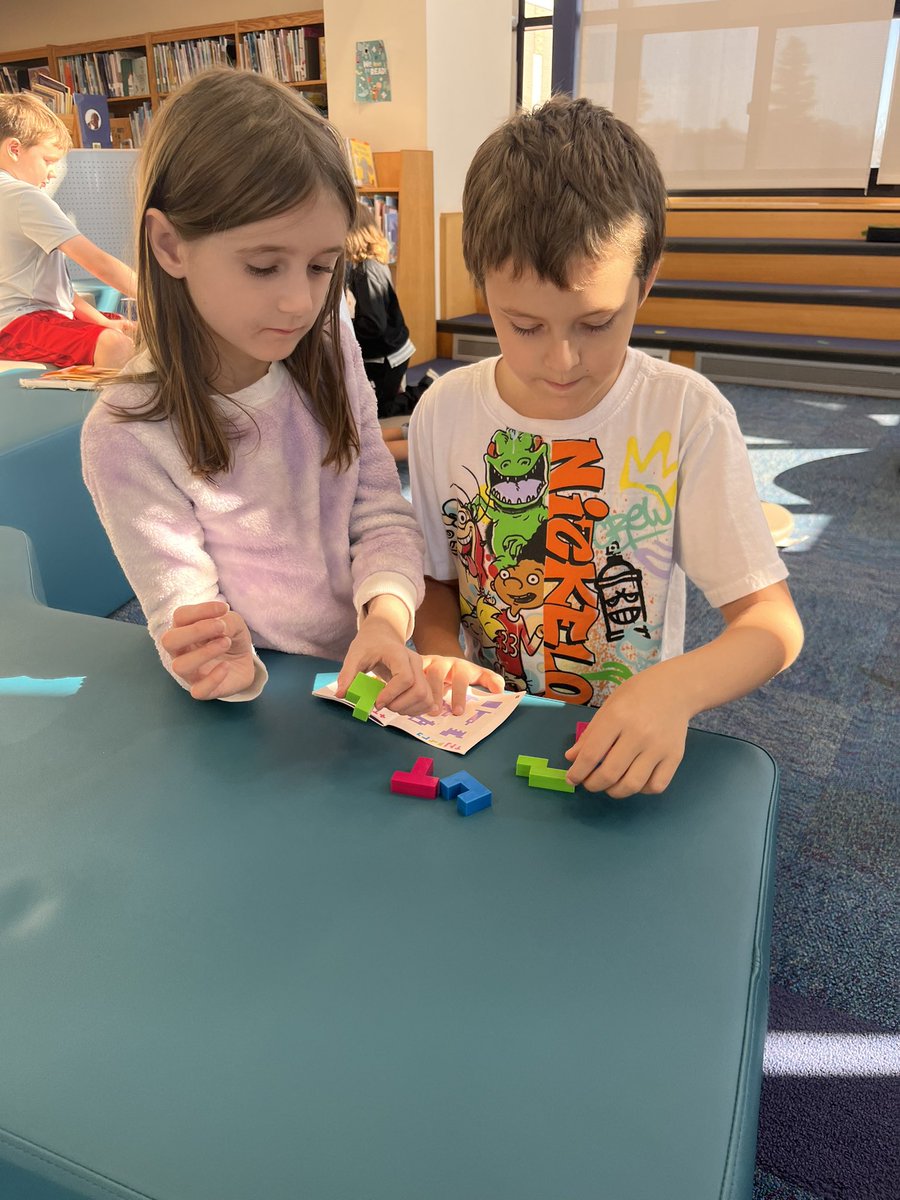 jmsloan8's tweet photo. Some pretty awesome 3rd graders showing grit and perseverance with logic puzzles today. 🧩👩🏻‍🎓🧮@BataviaJK https://t.co/OfTvFEN9bk