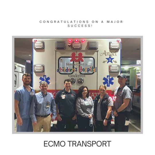 11/02/2022: Our Neonatal/Pediatric ECMO Transport went live <a href="/VUMCchildren/">Children's at VUMC</a> There has been a lot of hard work and dedication to make this happen. Strong work, Teams! Our goal: save more lives!!! #ECMO #ELSO #neonatal #Pediatric #teamwork #transport #Nashville <a href="/ELSOOrg/">ELSO</a>