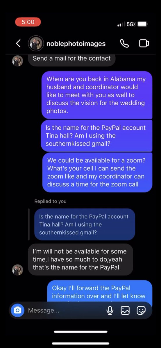 Lucast100's tweet photo. @instagram may I please have my account back. Someone is stealing money from our potential brides. It’s hacked and you continue to turn my request to get it back down. https://t.co/9WpBb9cDO4