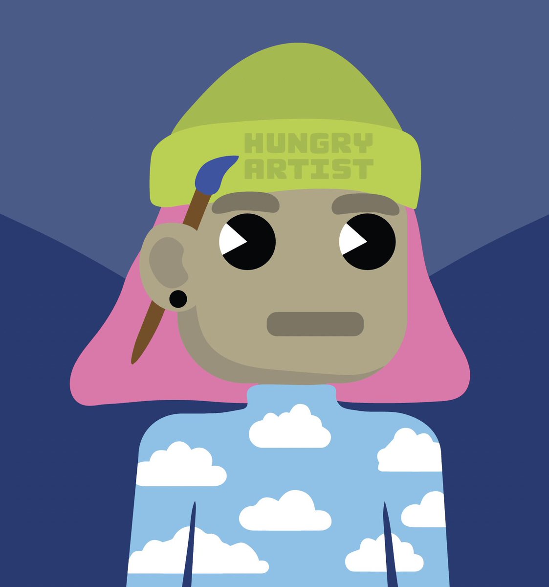 Mint: 11/8
200 Hungry Artist Digital Collectibles
100 STX (33USD converted 11/4)
gamma.io/collections/hu…

These will be 1/1 hybrid PFP NFTs on #Bitcoin  - Excited to see what you get!