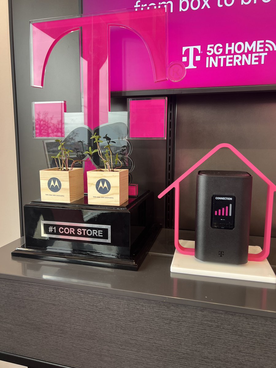 The trophy has been settling in here in Holland. Couple new plants and <a href="/TMobile/">T-Mobile</a>’s High Speed Internet has made the move to West Michigan feel like home.
