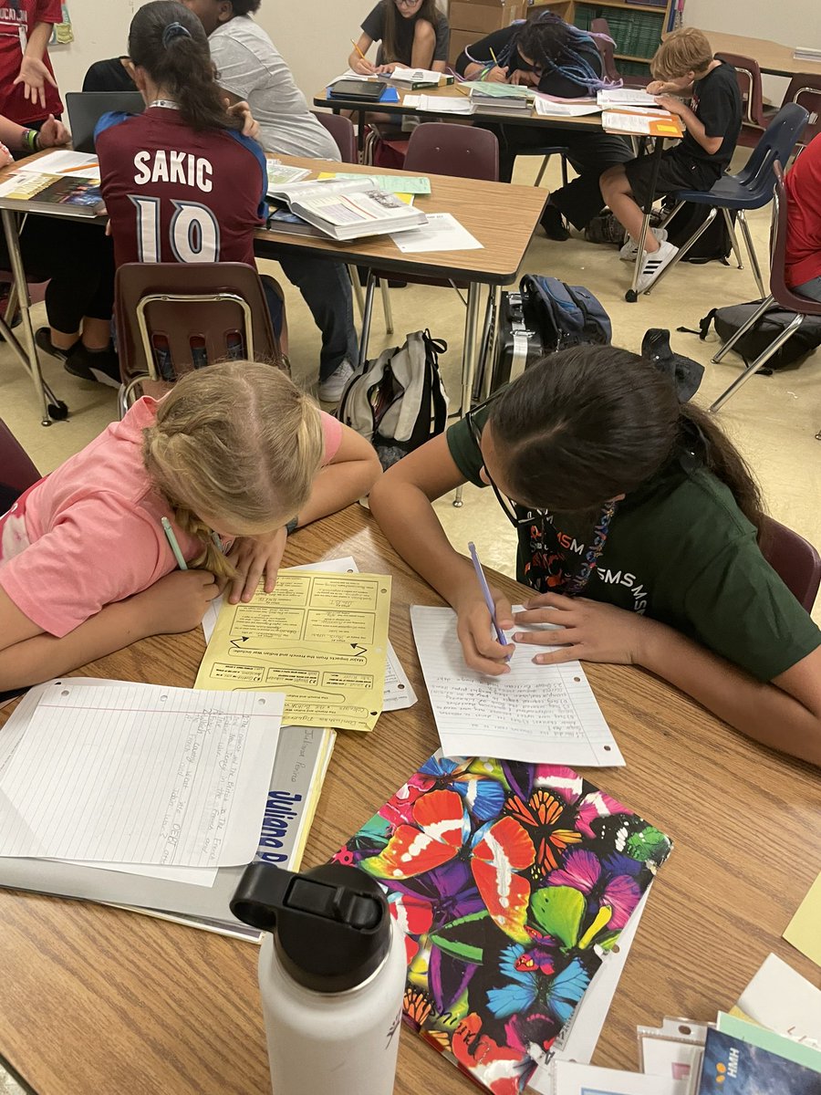 MrsLynTaylor's tweet photo. Students creating questions for test review. https://t.co/nJ7YfyUBbG