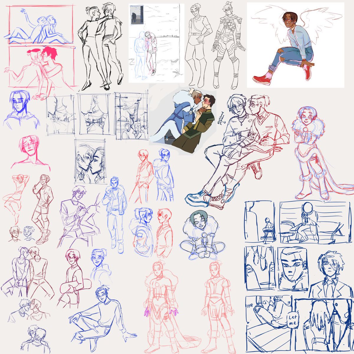 don't compile all the sketches of your past hyperfixations, it'll punch you in the gut