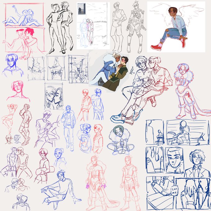 don't compile all the sketches of your past hyperfixations, it'll punch you in the gut 