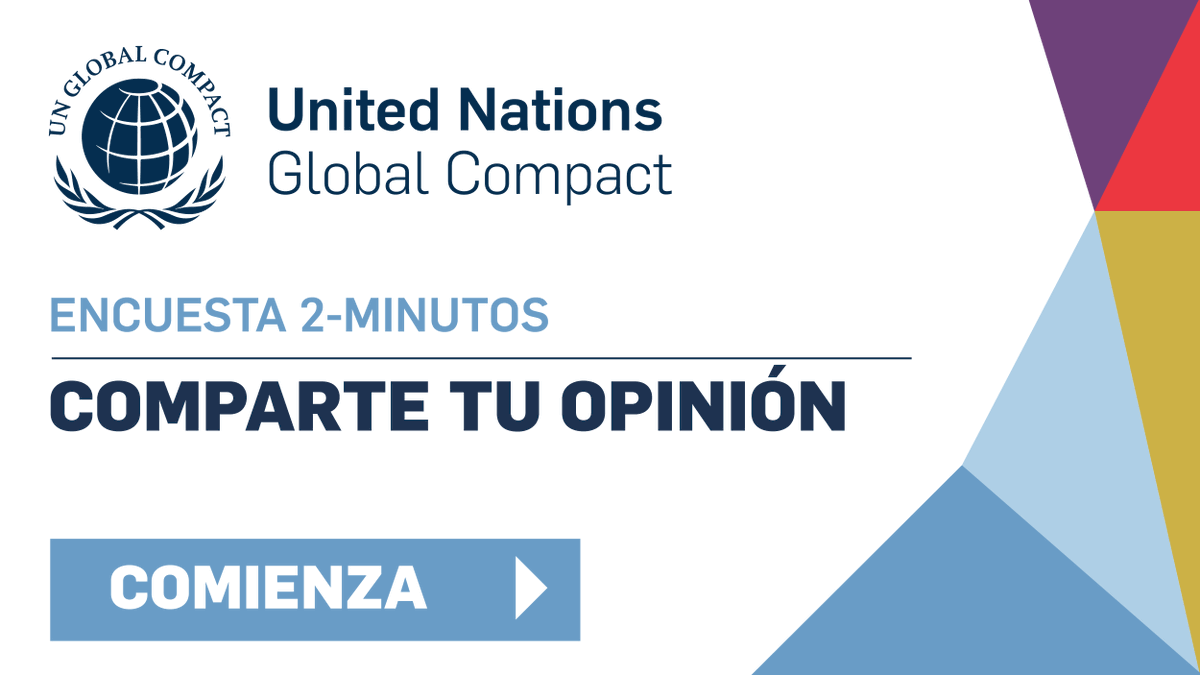 PactoGlobalMx's tweet photo. 📣 ¡Queremos escucharte!

Para conocer las percepciones sobre el UN @globalcompact te invitamos a completar esta breve encuesta de 2️⃣ minutos y compartir tu punto de vista en torno a la iniciativa

🗣️ Hazte oír: https://t.co/6kEB1GpmNt

#PactoMundialMéxico
#UniendoEmpresas https://t.co/CUb0Pq0lV1