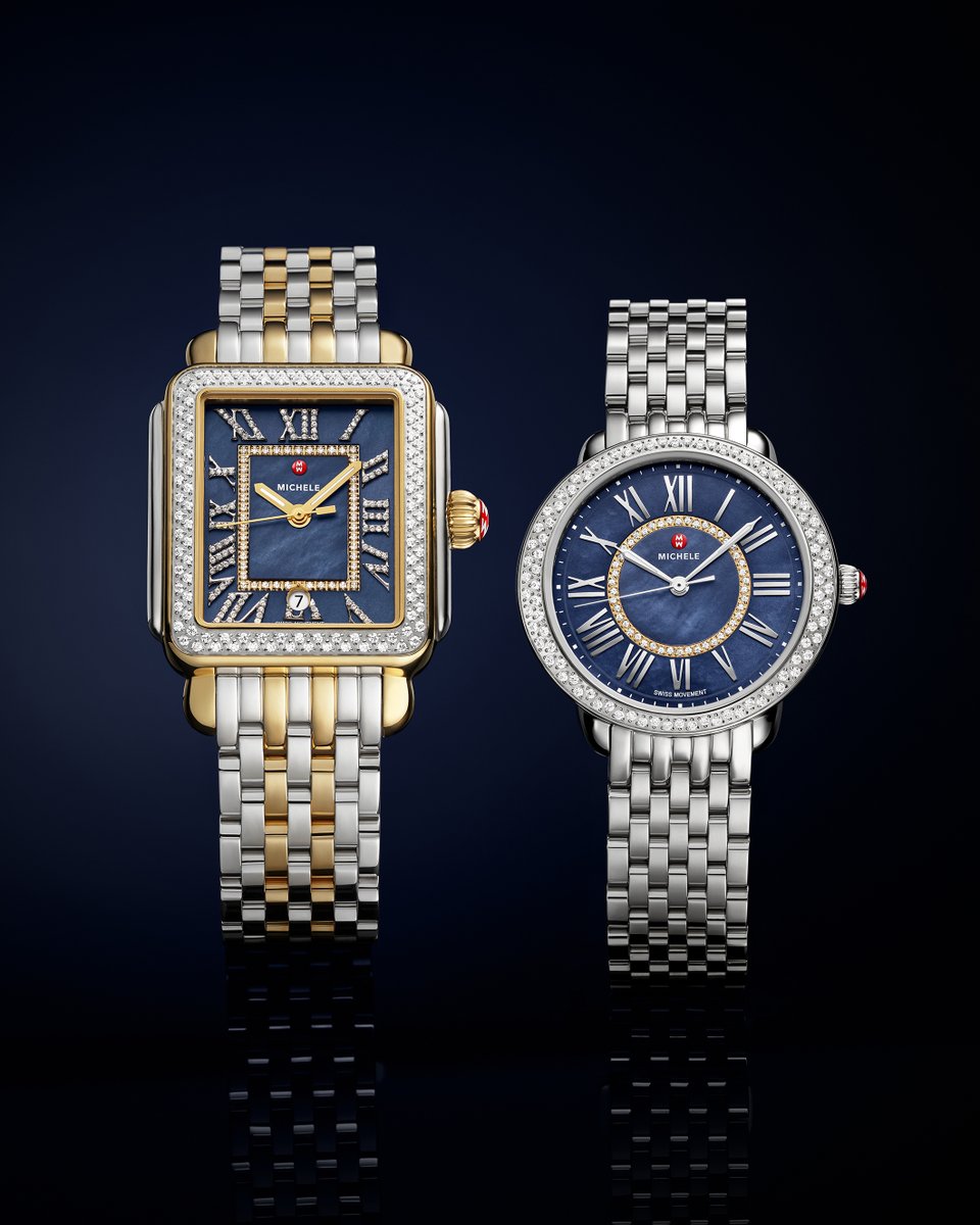 There’s a timepiece for everyone in our Holiday #MICHELEBeyondtheSea collection. 

Tap here: bit.ly/3DX9F4s to shop the stunning Midnight Madison and Serein Mid.
