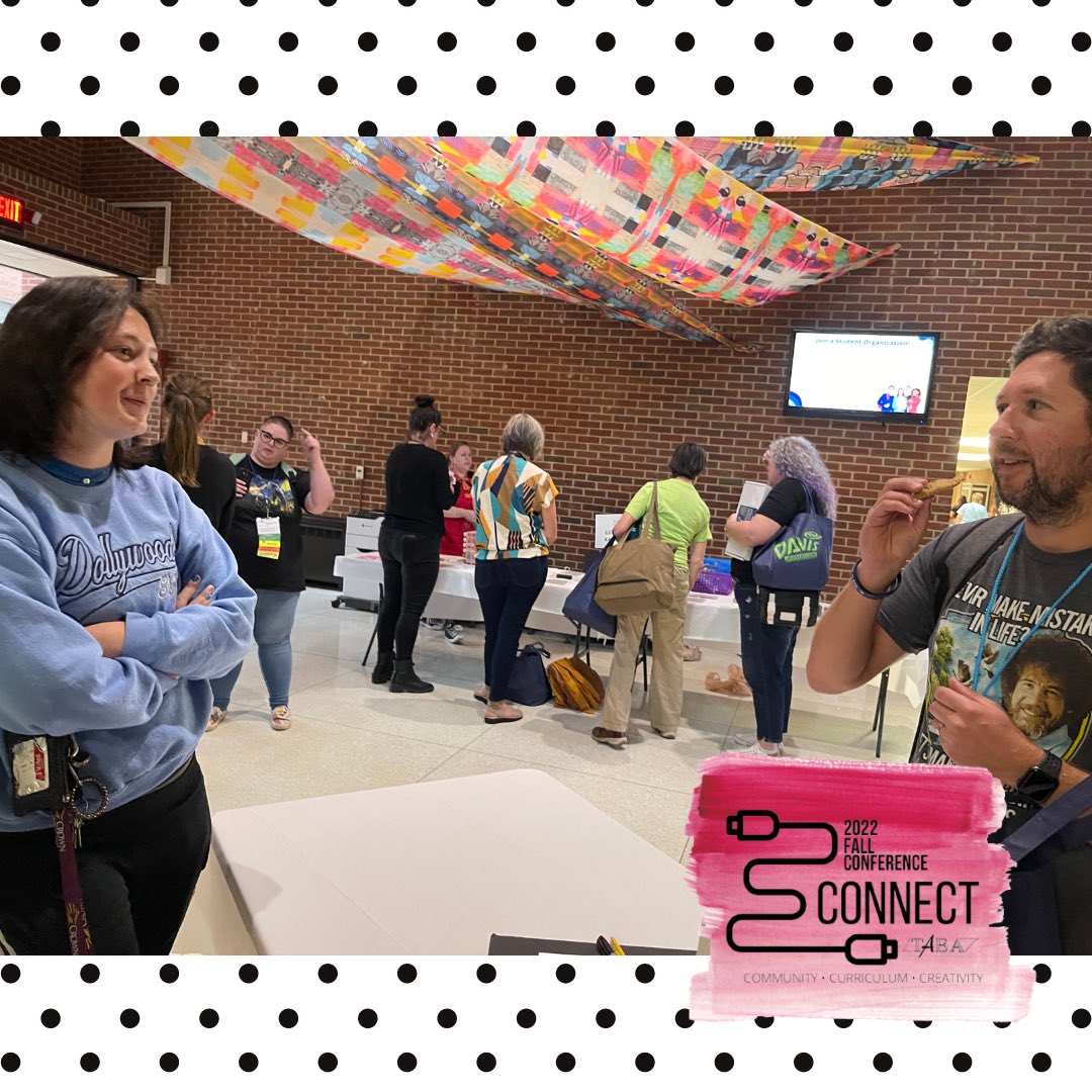 CONNECT opening reception with artists, vendors, and all sorts of fun! #tnartedconnect
