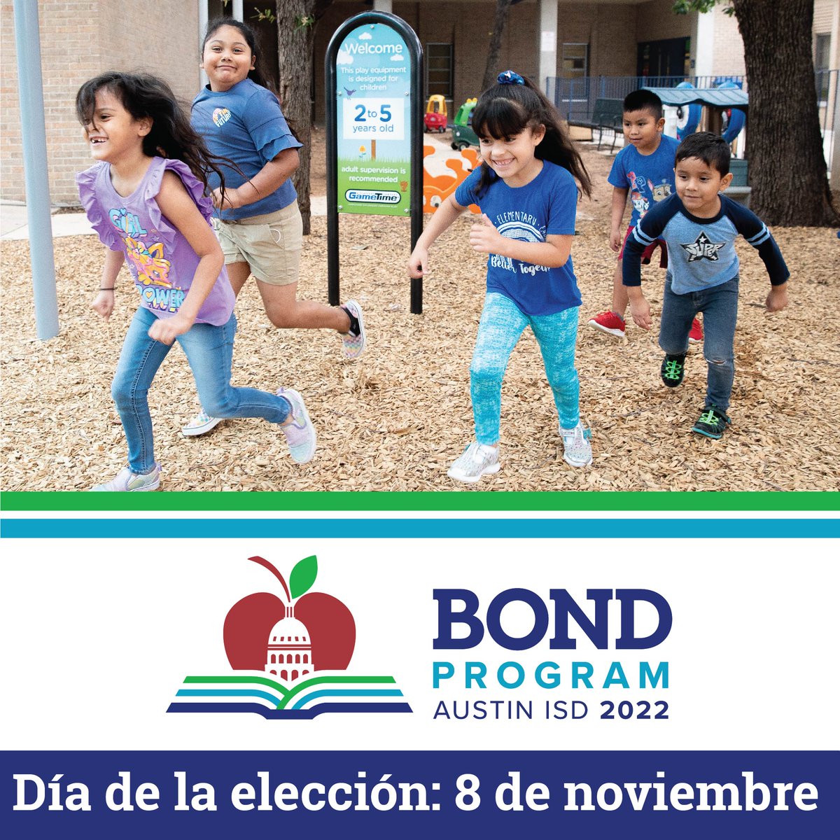 The 2022 Bond would fund repairs to schools across the district, improve safety &amp; upgrade tech to support student learning. Early voting ends today. Tues 11/8 is Election Day. Find your polling location at traviscountytx.gov Learn more at AISDFuture.com  #AISDFuture