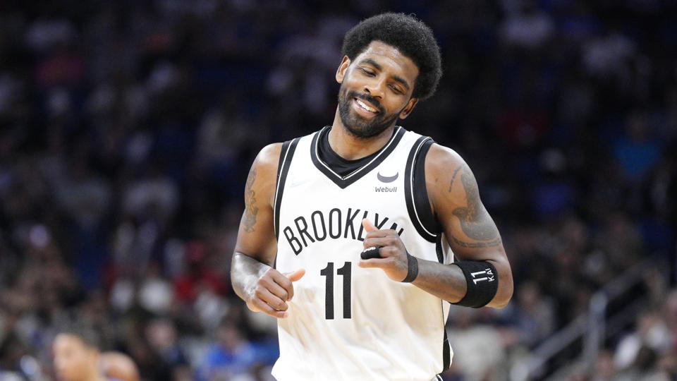 Forbes's tweet image. ‘Free Kyrie’ And ‘BoycottTheNBA’ Trend After Nets Star Suspended For Promoting Antisemitism forbes.com/sites/nicholas…