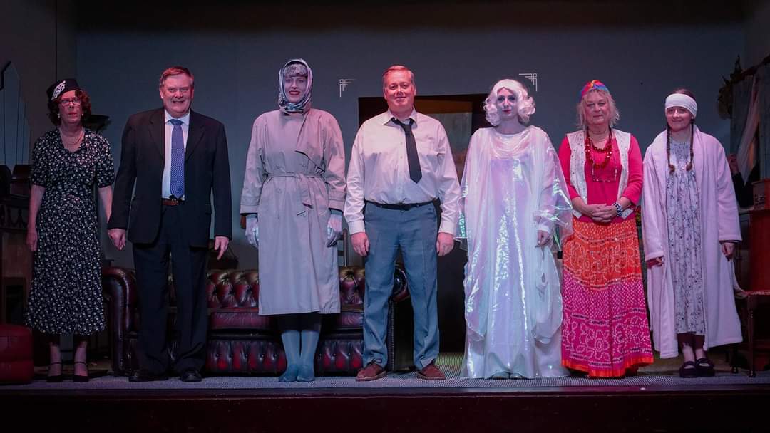 stbpplayers's tweet photo. SBPP - Blithe Spirit Cast. #oct2022 #blithespirit https://t.co/WpMElEDRYr