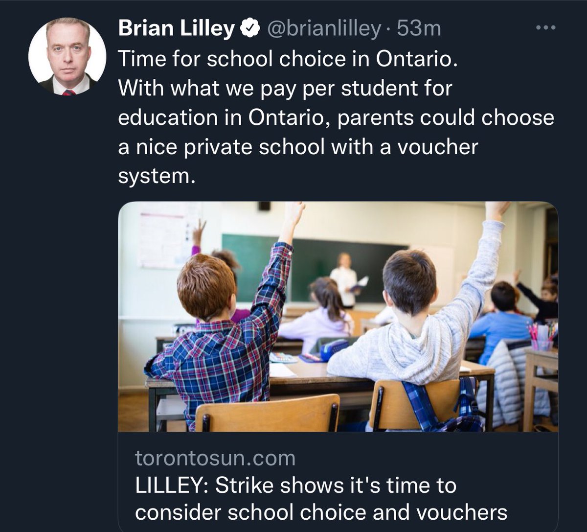 Top story: <a href="/tidridge/">Nathan Tidridge</a>: 'And there it is - the real reason <a href="/Sflecce/">Stephen Lecce</a> and <a href="/fordnation/">Doug Ford</a> are doing this. This has been the goal of the <a href="/OntarioPCParty/">Ontario PC Party</a> for a while now. 

This is about dismantling one of the top education syste… , see more tweetedtimes.com/TCDSB_PAguiar?…