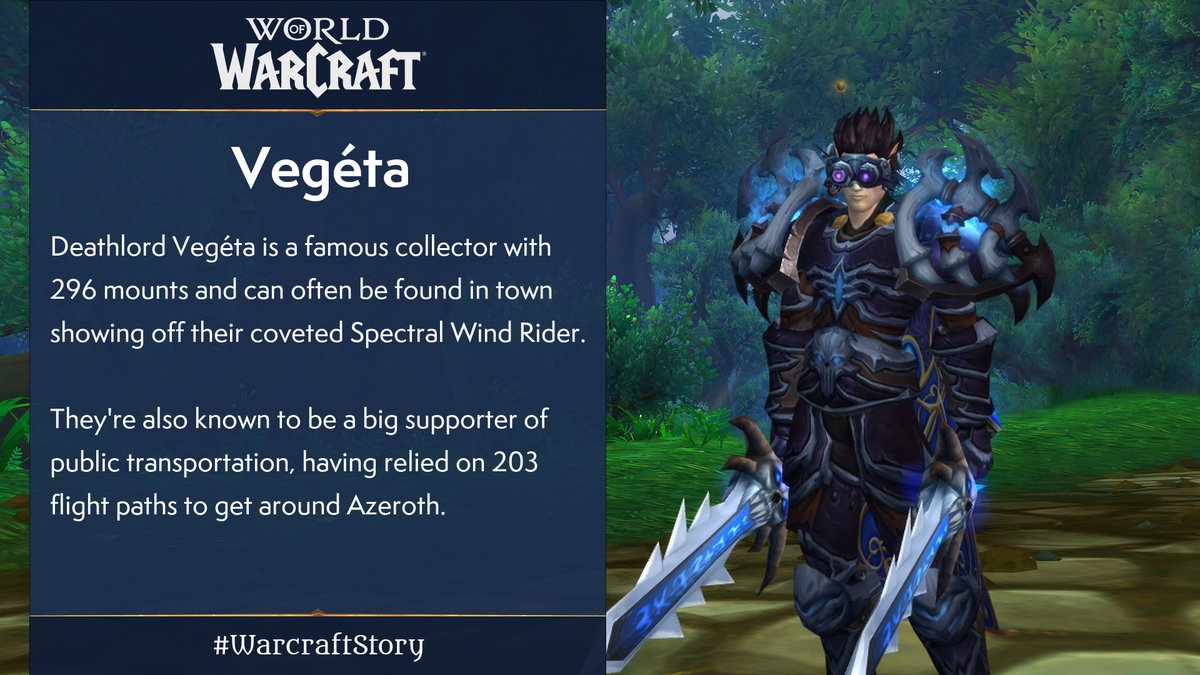 Warcraft's tweet photo. @thetravdude A #WarcraftStory for the history books.

Reply to this tweet with the same info for a new story. https://t.co/4ybV2och1b