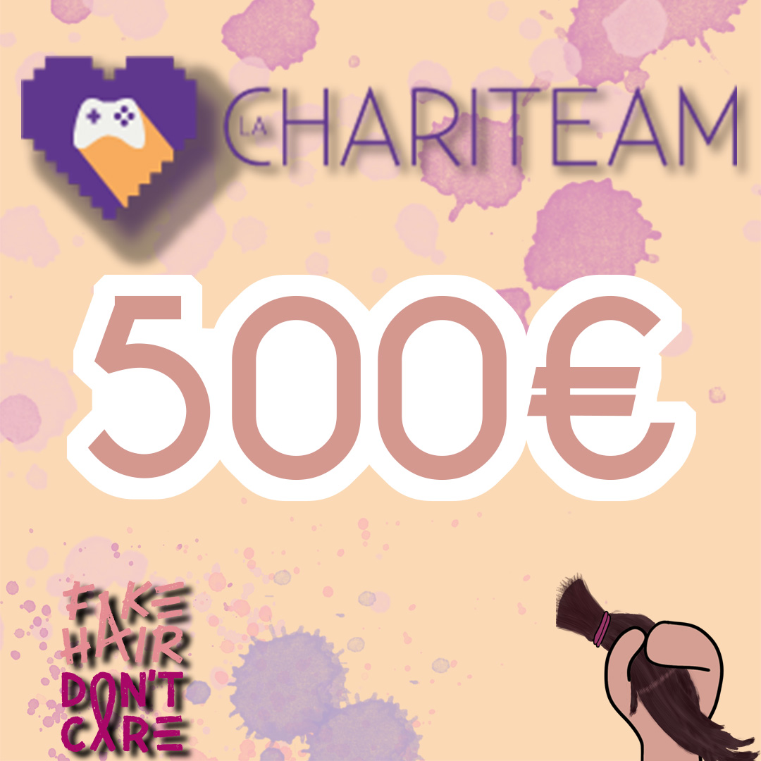 LaChariTeam's tweet photo. On vient de passer les 500 euros après 6h d'event🥳
Merci aux donateurs-rices, la bataille entre #TeamRond et #Centeam fait rage ! ⚔️ https://t.co/5lkxxkXg0o