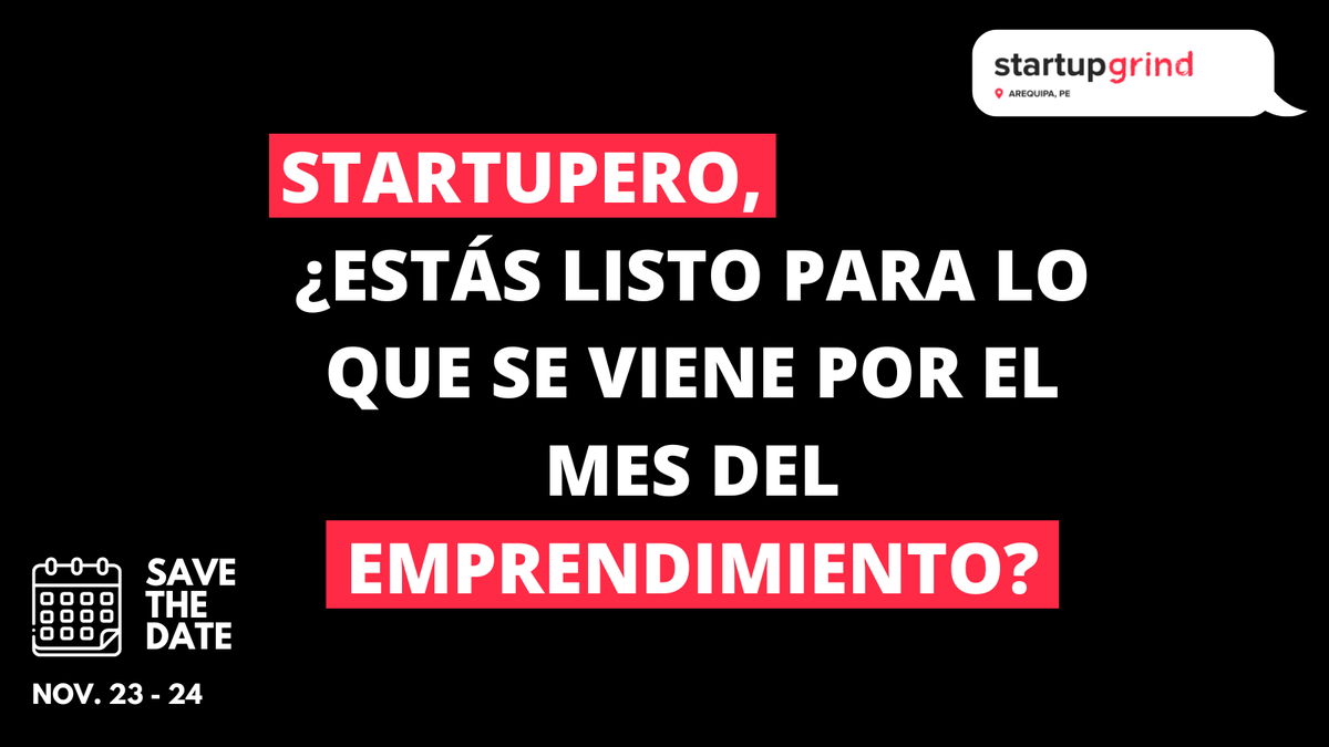 Startup Grind Lima tweet media