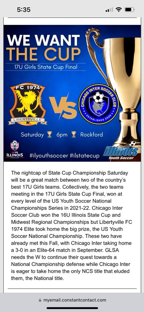 Enough said!! <a href="/chiINTER/">Chicago Inter SC</a> <a href="/FC1974_G2006/">FC 1974 2006</a> <a href="/USYouthSoccer/">US Youth Soccer</a> <a href="/TheSoccerWire/">SoccerWire</a> <a href="/ImYouthSoccer/">ECNL/GA/Recruiting/College Soccer</a> @ProScoreSoccer <a href="/RealSoccerRanks/">Official Womens College Soccer recruiting rankings</a>