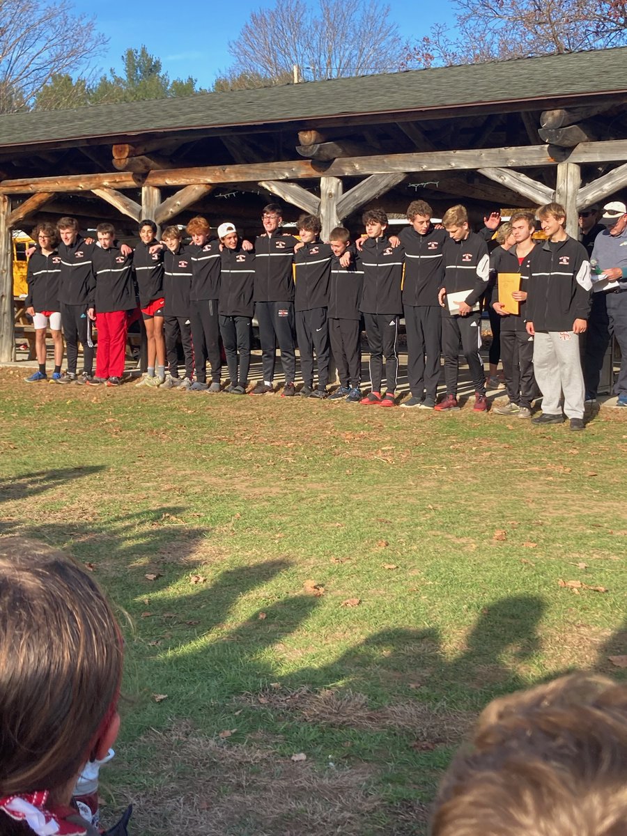 Great Day <a href="/Section7Sports/">Section VII Athletics</a> Cross Country Sectionals.  Class C Boys Champs!. <a href="/PrincipalDann/">Joshua Dann</a> <a href="/saranaclakehs/">Saranac Lake HS</a> <a href="/NYSPHSAA/">NYSPHSAA</a> <a href="/MileSplitNY/">MileSplit NY</a> #GoBigRed