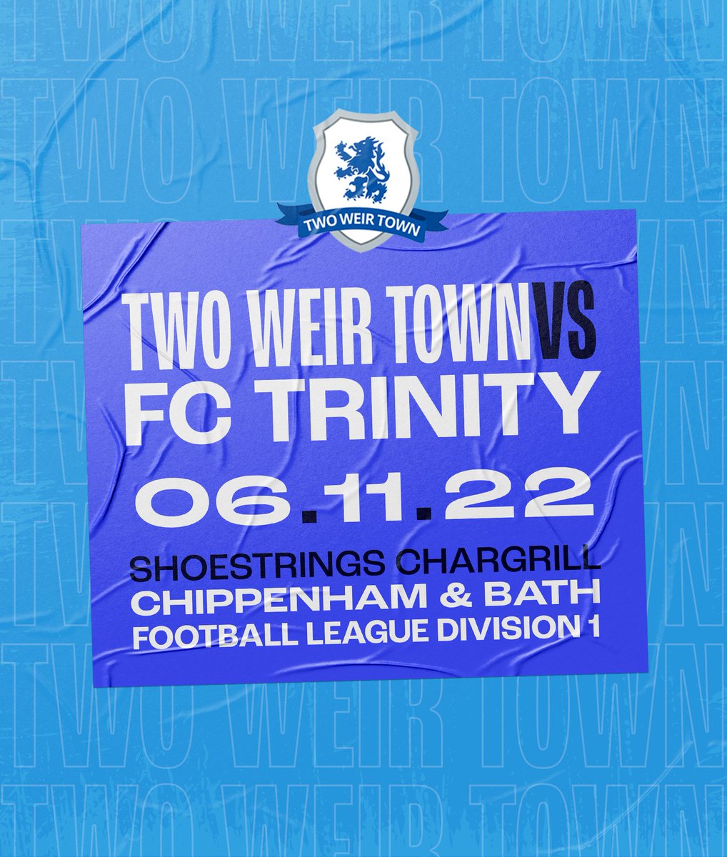 TwoWeir's tweet image. After a week off we're back in league action tomorrow, and take on @FCTrinityBath at Fry's. We came away 3-1 winners in the reverse fixture and will be looking for a similar result tomorrow morning! 💪✨ 🏡🍫