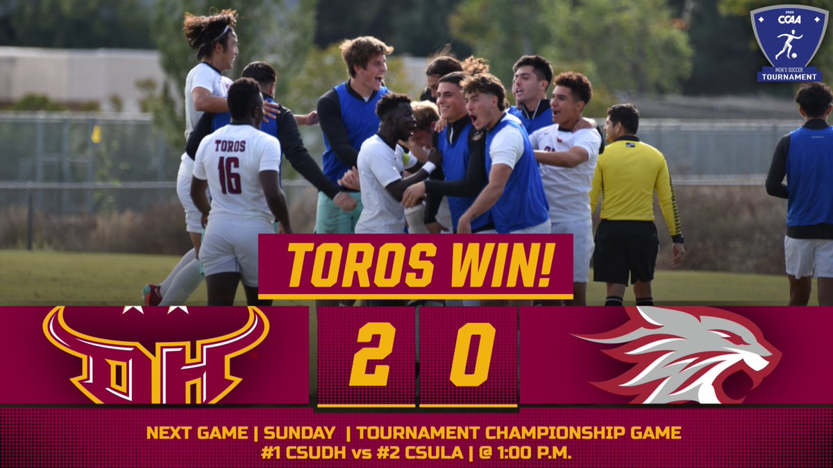 ⚽️ TOROS WIN! @CSUDHMsoccer