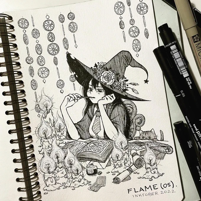 Inktober may be over, but there's so much art to be inspired by! Check out some of our favorites from this year ft. @thevairlair and @Kusahymir: https://t.co/xNRdlyX8c1 