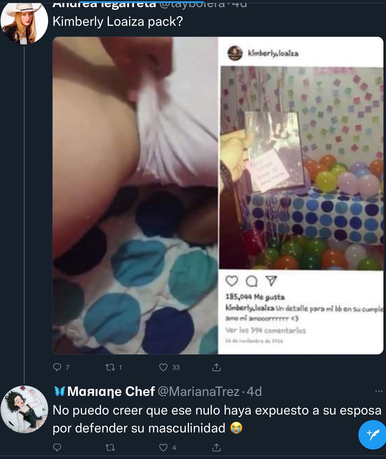 Daniela🖤᪲(reputation TV IS COMING) on X: @KeniaFlops Kimberly Loaiza pack  t.coMW2h3lSX6q  X