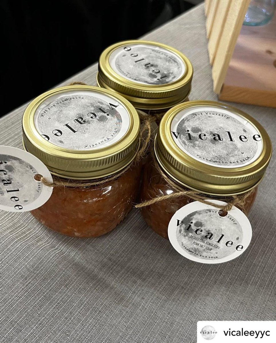 From hand crafted soaps and scrubs to honey lip balms to rejuvenate your lips  new artist Vicky Rodriguez of @vicaleeyy
#selfcare #naturalbeautyproducts #selflove #allnaturalskincare #footscrub #handmadesoap #naturalsoaps #honeylipbalm #shoplocalyyc #shopsmallbusinessyyc