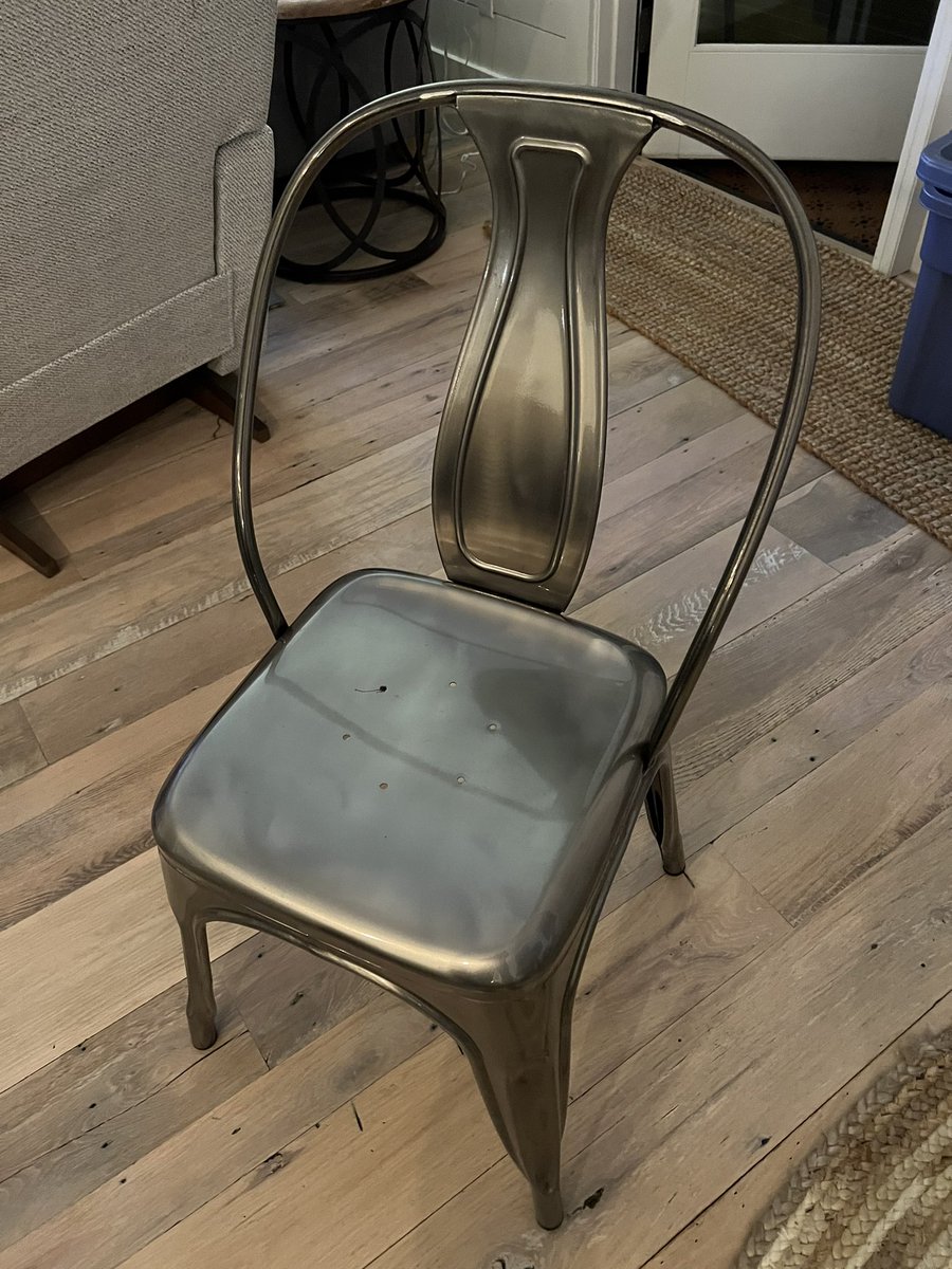Whoever invented these chairs, doesn’t have a clue!