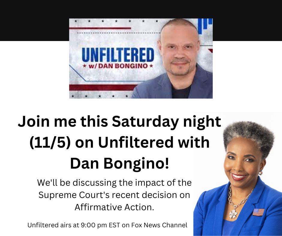 carolmswain's tweet image. @foxnews ⁦@UnfilteredOnFox⁩ #Affimativeaction