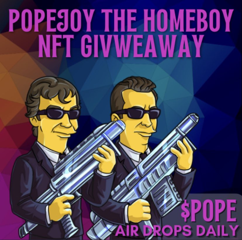 Alright party people say Popeboy the Homejoy 10x fast!!! If you do that you get an NFT! JK @yaboypopejoy my homie and KDACALI teaming up for one free mint!

➡️Like this post
➡️RT and holla (tag) 3 homies
➡️Follow @yaboypopejoy &amp; @KadenaCali for the win!!