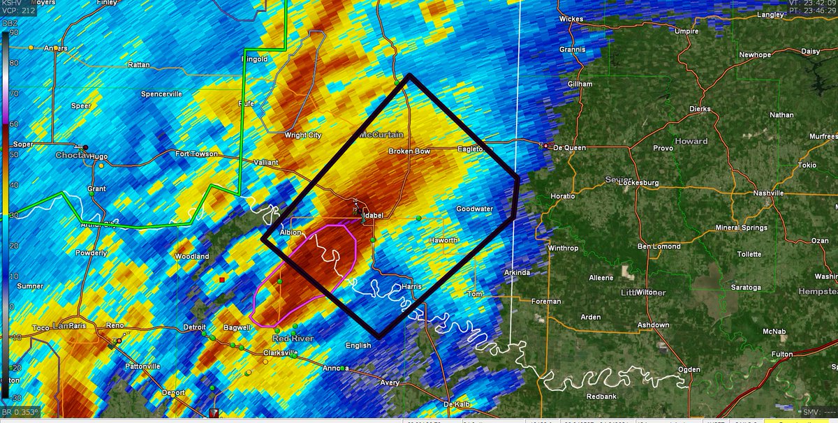 Andrew Griffiths on Twitter "TORNADO EMERGENCY. This is for Idabel and