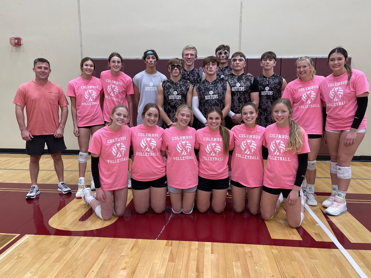 tkwapnioski's tweet photo. Congratulations to the ⁦@DiscovererWay⁩ Girls VB Team for their Win over the boys in the #IronmanVB Tournament today.  Thanks to ⁦@AustinCarmicha6⁩ for helping out the girls team and the #CHSStudentCouncil for organizing it.  #TheDiscovererWay #GirlsRuleBoys… https://t.co/yb0si4wHWB