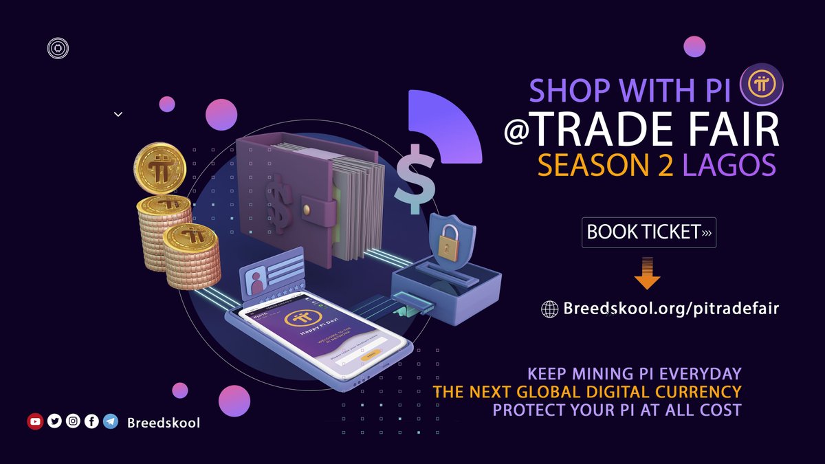taskdrip's tweet photo. #Shop with pi at the Lagos Pi Tradefair, Season 2.
Keep #Mining Pi
The next global #digital currency
Protect your Pi at all cost
Limited tickets available
👇👇👇
https://t.co/PYJKagOMIv
#pitradefair #pi #pinetwork #Picoin #PiPayment #PiConsensus #pinetworkkyc #bitcoin #crypto https://t.co/D20mHyFq1G