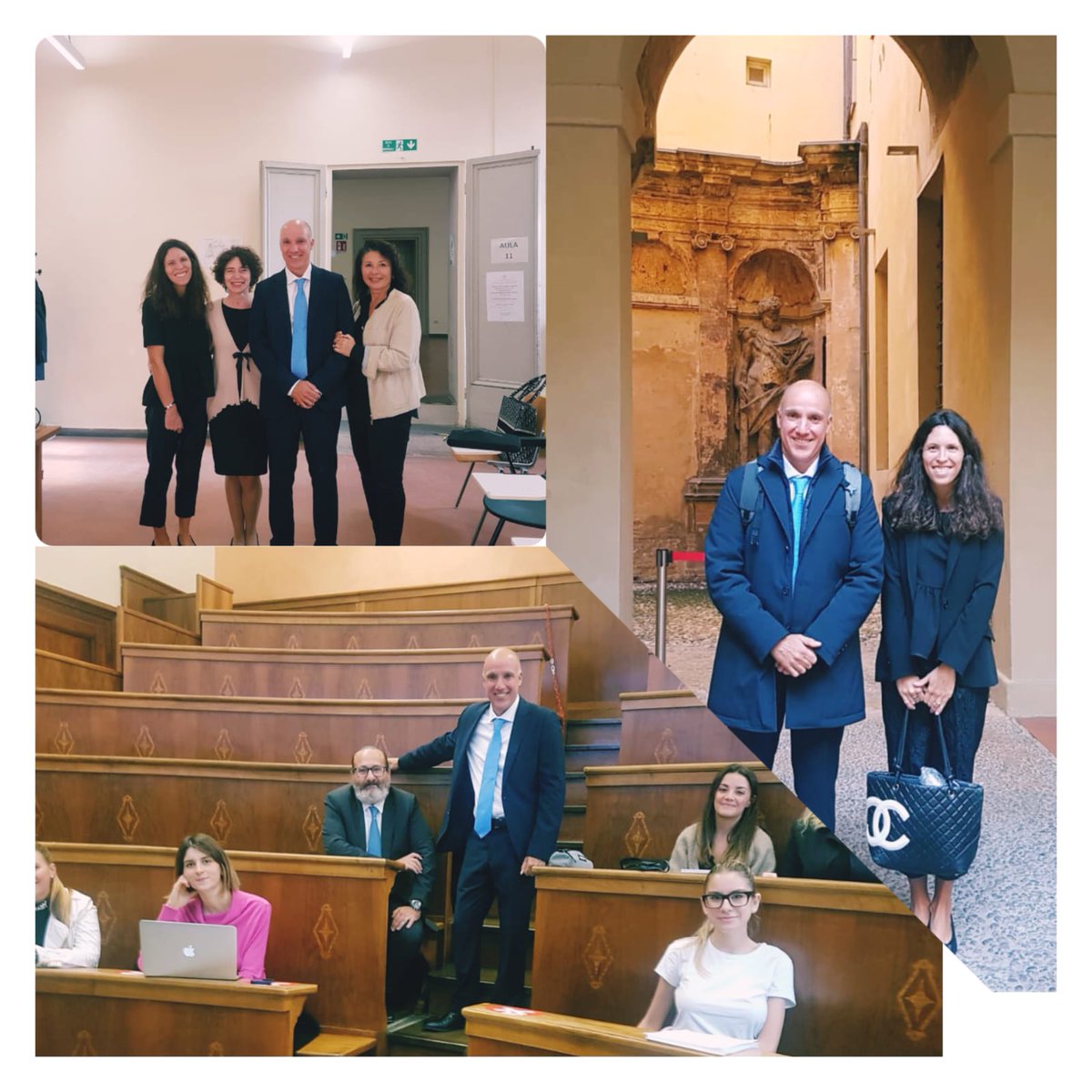 Cerrando semana de conferencias en las Universidades de Padova y Bolonia. Muchas gracias Prof. Stortoni, Fondaroli, Tellarini y Beraldi!