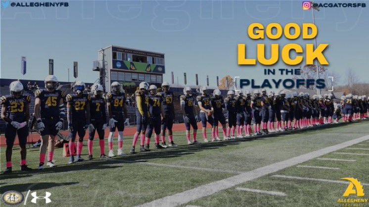 Good luck to all high school athletes participating in the playoffs tonight and this weekend! #FearTheSwamp🐊