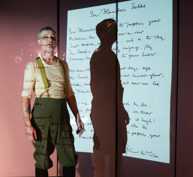 NEXT WED-SAT, history will come alive at The Theatre on King with UNEXPLODED ORDNANCE!

Nov 9 - 12 @ 8pm
Tickets, details &amp; content warnings @ 
eventbrite.ca/e/unexploded-o…
MASKS required &amp; provided

#ptbo #peterborough #theatre #ptbotheatre #peterboroughtheatre #remembranceday